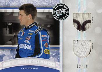 2012 Press Pass Fanfare - Magnificent Materials Dual Melting #MM-CE Carl Edwards Front