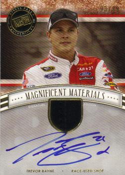 2012 Press Pass Fanfare - Magnificent Materials Signature Edition #MMSE-TB Trevor Bayne Front