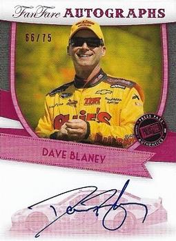 2012 Press Pass Fanfare - Autographs Red #FF-DB Dave Blaney Front