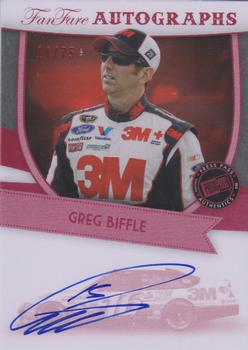 2012 Press Pass Fanfare - Autographs Red #FF-GB Greg Biffle Front