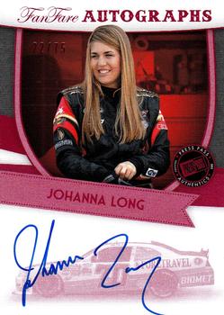 2012 Press Pass Fanfare - Autographs Red #FF-JL2 Johanna Long Front