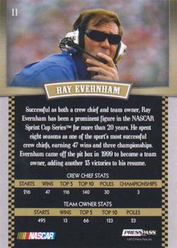 2012 Press Pass Legends - Gold #11 Ray Evernham Back