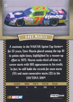 2012 Press Pass Legends - Gold #23 Dave Marcis Back