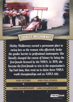 2012 Press Pass Legends - Gold #27 Shirley Muldowney Back