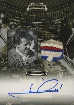 2012 Press Pass Legends - Pieces of History Memorabilia Autographs Gold #PHS-MA Mario Andretti Front