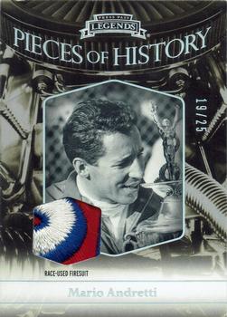 2012 Press Pass Legends - Pieces of History Memorabilia Holofoil #POH-MA1 Mario Andretti Front