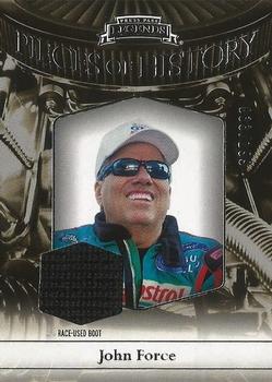 2012 Press Pass Legends - Pieces of History Memorabilia Silver #POH-JF1 John Force Front