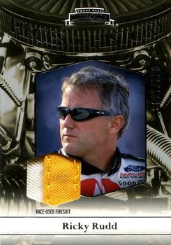 2012 Press Pass Legends - Pieces of History Memorabilia Silver #POH-RR Ricky Rudd Front