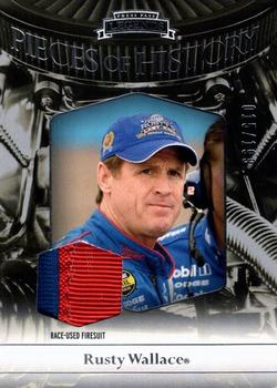 2012 Press Pass Legends - Pieces of History Memorabilia Silver #POH-RW Rusty Wallace Front