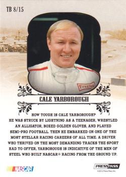 2012 Press Pass Legends - Trailblazers #TB 8 Cale Yarborough Back