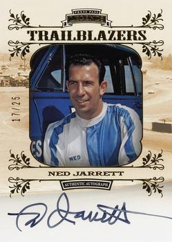 2012 Press Pass Legends - Trailblazers Autographs Gold #TB-NJ Ned Jarrett Front