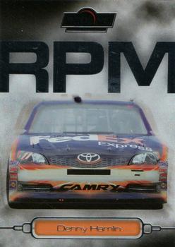 2012 Press Pass Redline - RPM #RPM 5 Denny Hamlin's Car Front