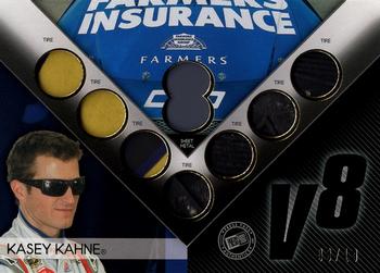 2012 Press Pass Redline - V8 Relics Gold #V8-KK Kasey Kahne Front