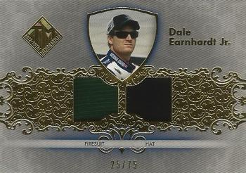 2012 Press Pass Total Memorabilia - Dual Swatch Gold #TM-DEJ Dale Earnhardt Jr. Front