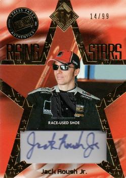 2012 Press Pass Total Memorabilia - Rising Stars Autographed Memorabilia Gold #RS-JR Jack Roush Jr. Front