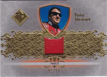 2012 Press Pass Total Memorabilia - Single Swatch Gold #TM-TS Tony Stewart Front