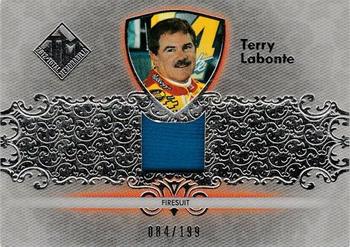 2012 Press Pass Total Memorabilia - Single Swatch Silver #TM-TL Terry Labonte Front