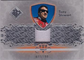 2012 Press Pass Total Memorabilia - Single Swatch Silver #TM-TS Tony Stewart Front