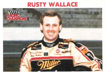 1989-92 Racing Champions Stock Car #01104 Rusty Wallace Front