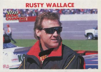 1989-92 Racing Champions Stock Car #01104 Rusty Wallace Front