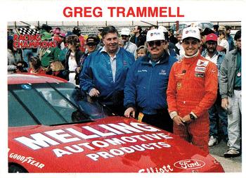 1989-92 Racing Champions Stock Car #01149 Greg Trammell Front