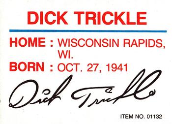 1989-92 Racing Champions Stock Car #01132 Dick Trickle Back