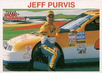 1995 Racing Champions Stock Car #01153-03739 Jeff Purvis Front