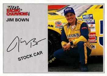 1995 Racing Champions Stock Car #01153-03763 Jim Bown Front