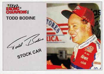 1995 Racing Champions Stock Car #01153-03733 Todd Bodine Front