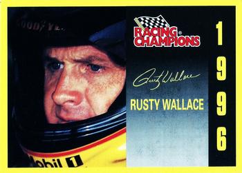 1996 Racing Champions Stock Car #01153-03850 Rusty Wallace Front