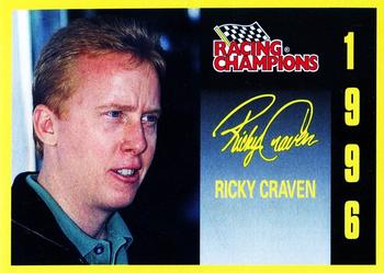 1996 Racing Champions Stock Car #01153-03860 Ricky Craven Front