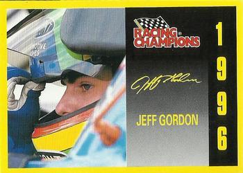 1996 Racing Champions Stock Car #01153-03838 Jeff Gordon Front