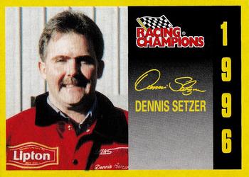1996 Racing Champions Stock Car #01153-03863 Dennis Setzer Front