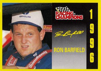 1996 Racing Champions Stock Car #01153-03899-2 Ron Barfield Front