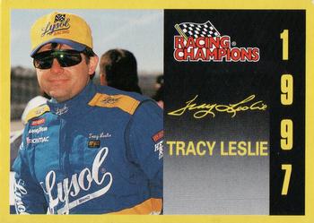 1997 Racing Champions Stock Car #01153-03990 Tracy Leslie Front