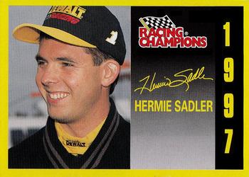 1997 Racing Champions Stock Car #01153-03979 Hermie Sadler Front