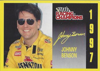 1997 Racing Champions Stock Car #01153-03953 Johnny Benson Jr. Front