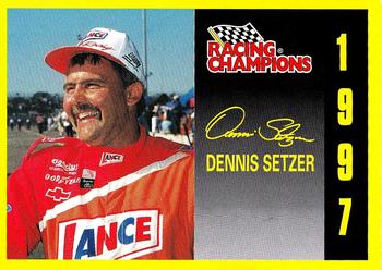 1997 Racing Champions Stock Car #01153-03986-2 Dennis Setzer Front