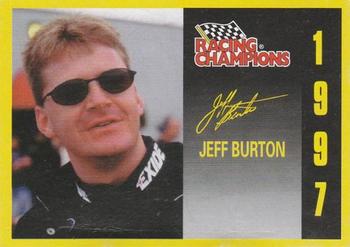 1997 Racing Champions Stock Car #01153-03962 Jeff Burton Front