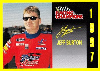 1997 Racing Champions Stock Car #01153-03952 Jeff Burton Front