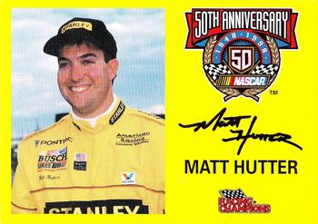 1998 Racing Champions NASCAR #01153-04110 Matt Hutter Front