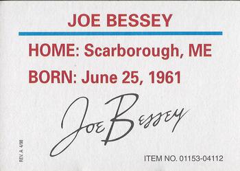 1998 Racing Champions NASCAR #01153-04112 Joe Bessey Back