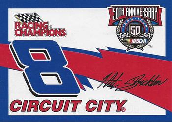 1998 Racing Champions NASCAR #01153-04961 Hut Stricklin Front