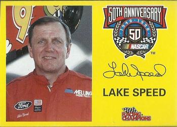 1998 Racing Champions NASCAR #01153-04135 Lake Speed Front