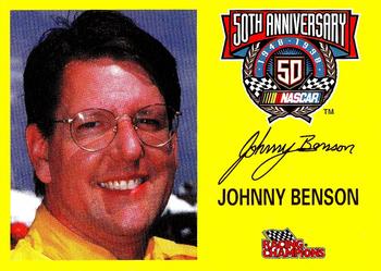 1998 Racing Champions NASCAR #01153-04138 Johnny Benson Jr. Front