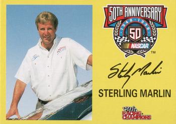 1998 Racing Champions NASCAR #01153-04136 Sterling Marlin Front