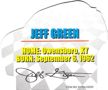 1999 Racing Champions #91153-23200 Jeff Green Back