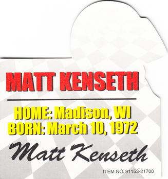 1999 Racing Champions #91153-21700 Matt Kenseth Back