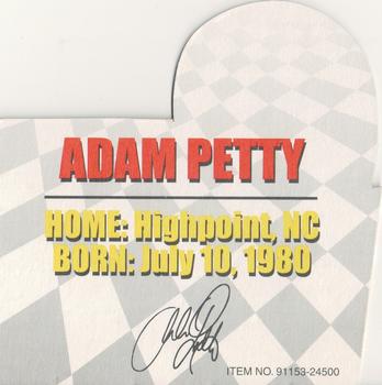 1999 Racing Champions #91153-24500 Adam Petty Back