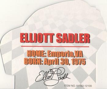1999 Racing Champions #91153-12100 Elliott Sadler Back